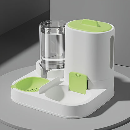Large Capacity Automatic GravityFed Cat Water Dispenser  Feeder  SpillProof OnePiece Design 2