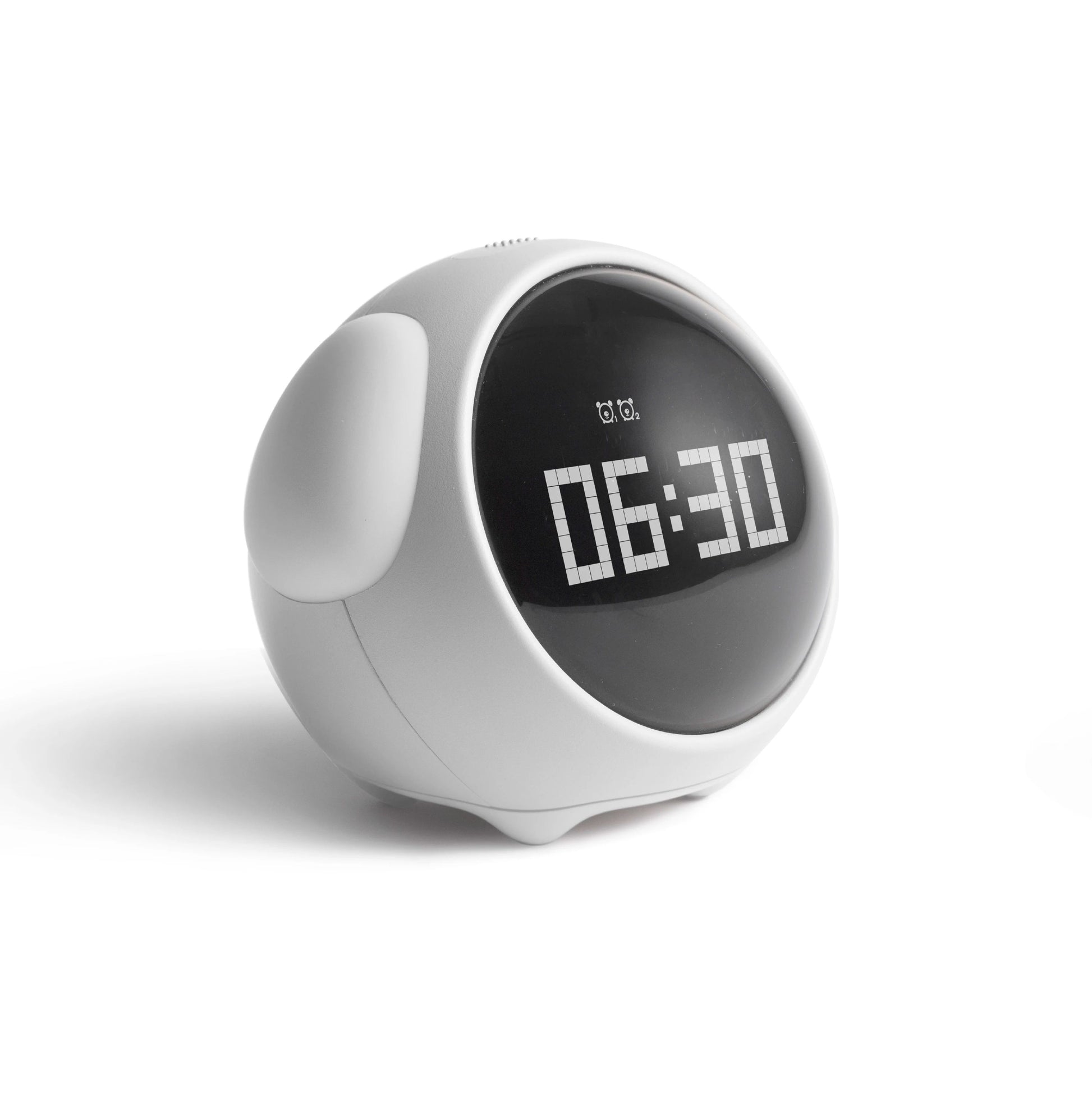 Cute Kids Digital Alarm Clock With Light And Emoji Display 6