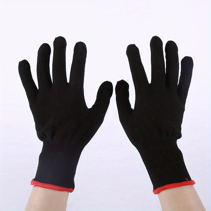 Breathable Nylon Garden Work Gloves Set For Excavation And Planting 3