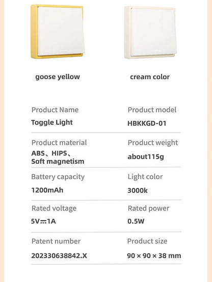 Magnetic LED Night Light For Bedroom  Home Decor 21