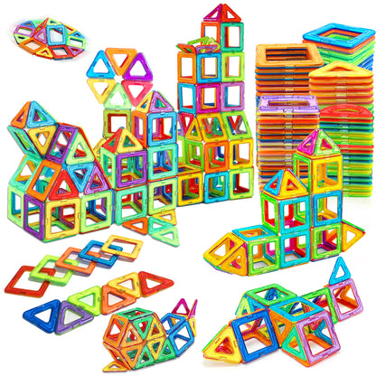 Educational Magnet Toys, Medium Size Magnetic Building Blocks for Kids