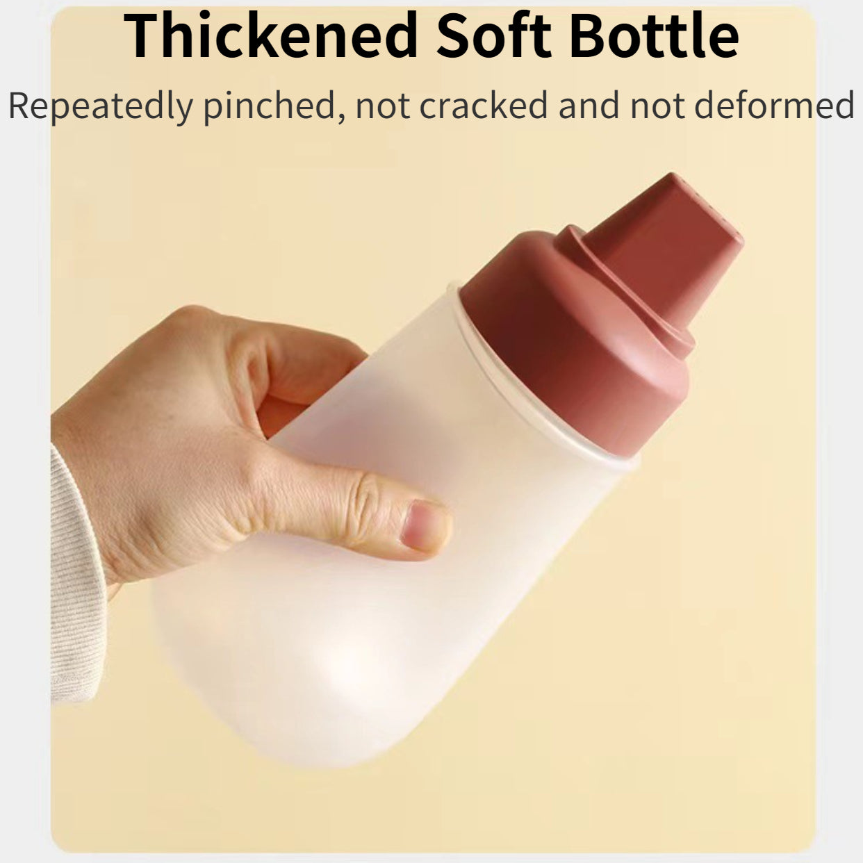 Porous Squeeze Sauce Bottle For Ketchup BBQ Sauces Honey Salad Dressing Oil Kitchen Condiment Dispe 4