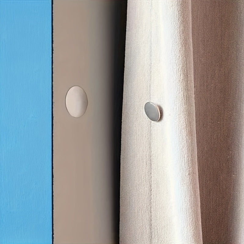 Modern Metal Magnetic Hook Easy To Install WallMounted Magnetic Buckle For Curtains 6