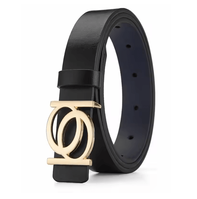 Womens Classic PU Leather Belt 6