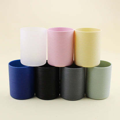 Reusable Silicone Sleeve For Water Bottle AntiSlip Insulated Protective Cover For Bottles 3