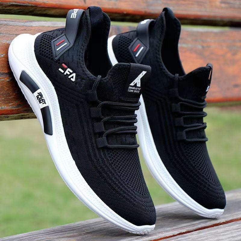 Outdoor Men Loafers Summer Casual Shoes Comfortable Air Mesh Slip On Walking Shoes Breathable 1