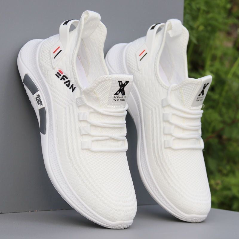 Outdoor Men Loafers Summer Casual Shoes Comfortable Air Mesh Slip On Walking Shoes Breathable 5