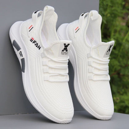 Outdoor Men Loafers Summer Casual Shoes Comfortable Air Mesh Slip On Walking Shoes Breathable 5