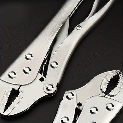 Multifunctional Pressure Pliers – Heavy Duty Locking Pliers with Adjustable Metal Face Clamp for Woodworking and Welding