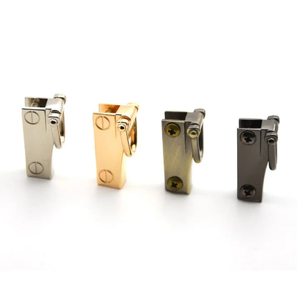 Metal SideClip DRing Bag Buckle Connector 2 Pcs  Durable Purse Hardware For DIY Bags  Strap Replace 1