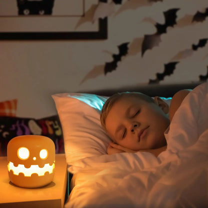 Cute Cartoon Ghost Night Light  Rechargeable Bedside Lamp For Kids 3