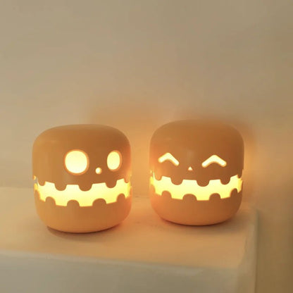 Cute Cartoon Ghost Night Light  Rechargeable Bedside Lamp For Kids 5