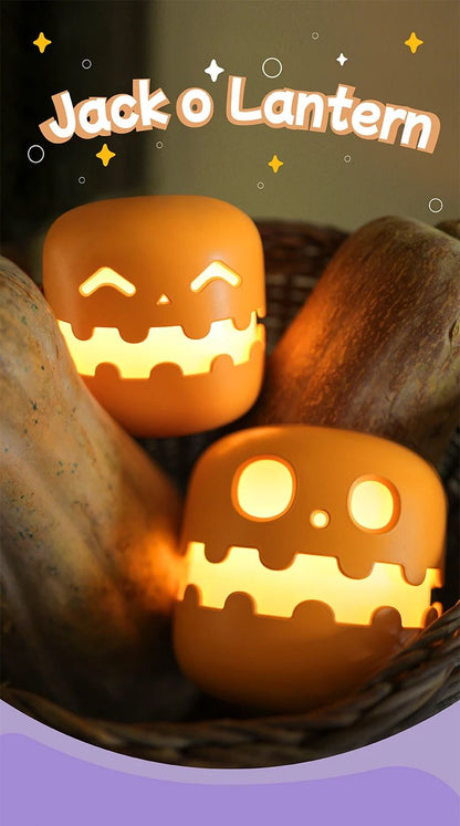 Cute Cartoon Ghost Night Light  Rechargeable Bedside Lamp For Kids 6