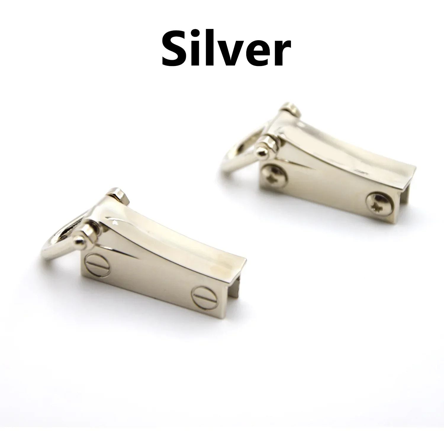 Metal SideClip DRing Bag Buckle Connector 2 Pcs  Durable Purse Hardware For DIY Bags  Strap Replace 6