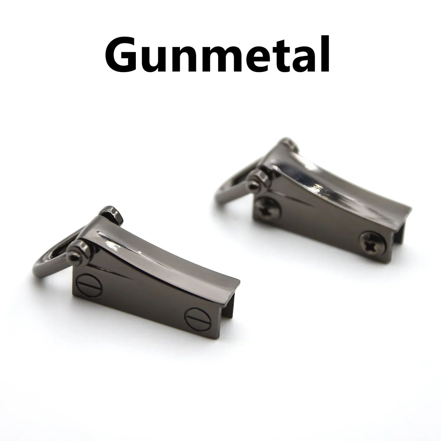 Metal SideClip DRing Bag Buckle Connector 2 Pcs  Durable Purse Hardware For DIY Bags  Strap Replace 8
