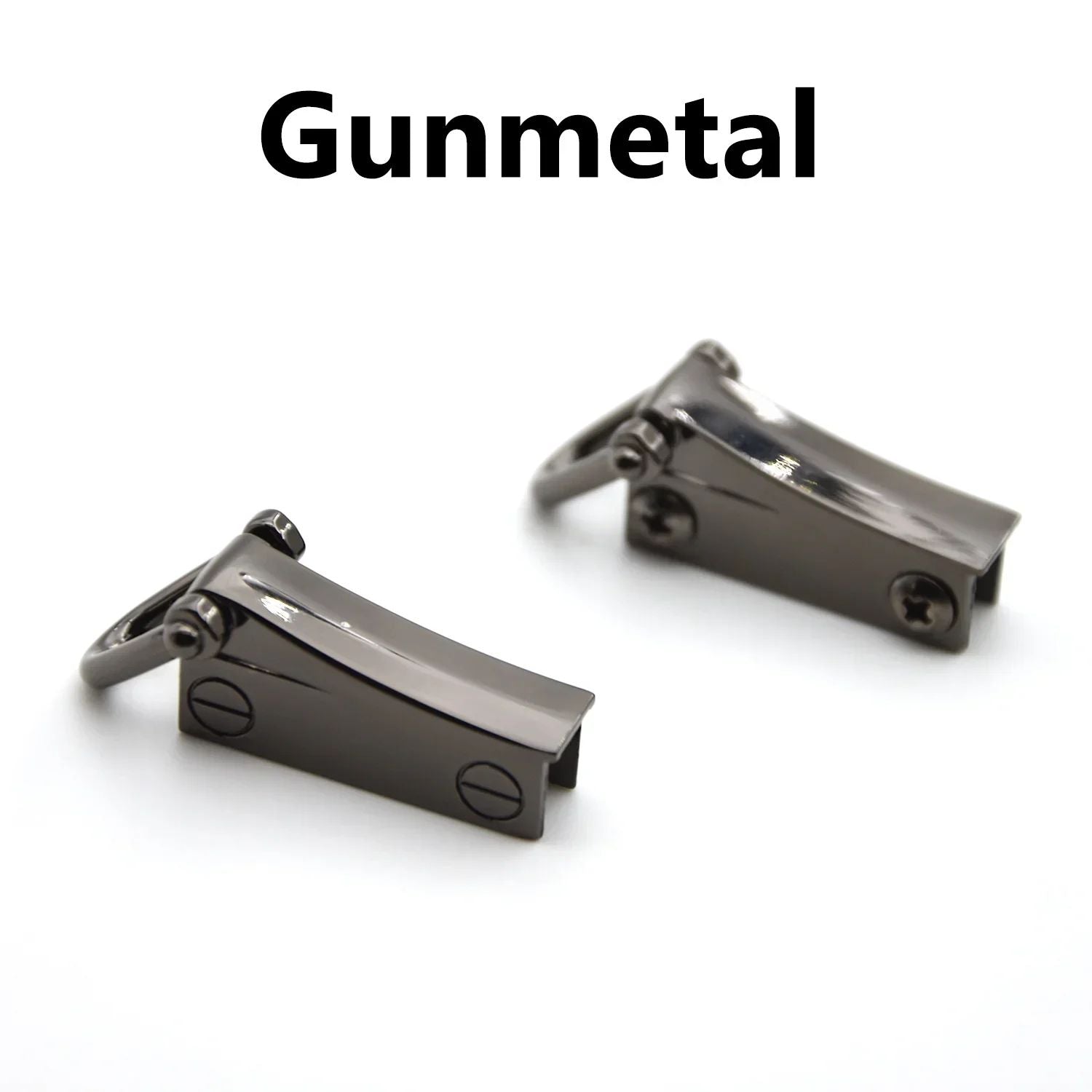 Metal SideClip DRing Bag Buckle Connector 2 Pcs  Durable Purse Hardware For DIY Bags  Strap Replace 8