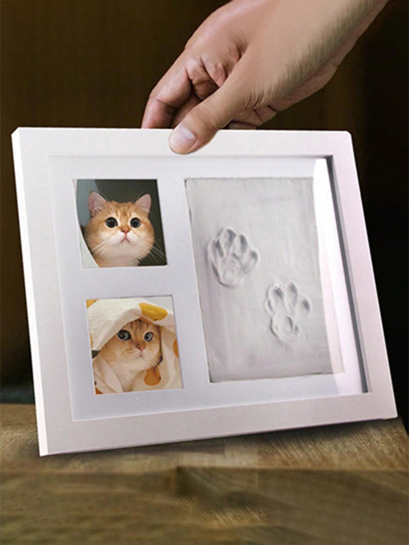 Baby Hand and Foot Print Photo Frame Dog Paw Print Commemorative