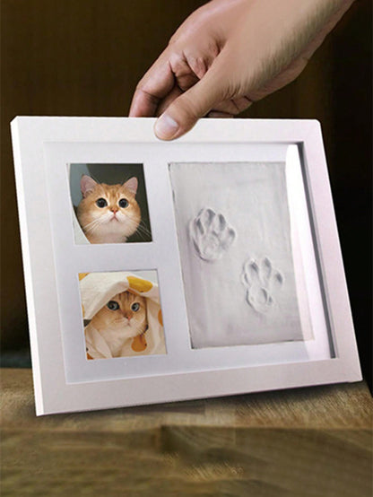 Baby Hand and Foot Print Photo Frame Dog Paw Print Commemorative