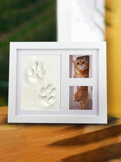 Baby Hand and Foot Print Photo Frame Dog Paw Print Commemorative