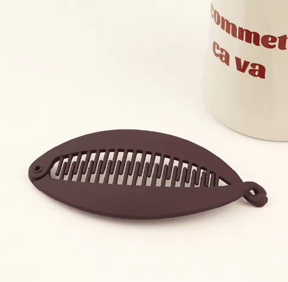 Matte Fish Shape Hair Claw Clip 5