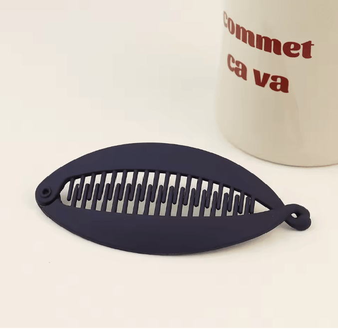 Matte Fish Shape Hair Claw Clip 7