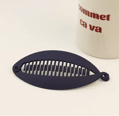 Matte Fish Shape Hair Claw Clip 7