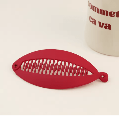 Matte Fish Shape Hair Claw Clip 8