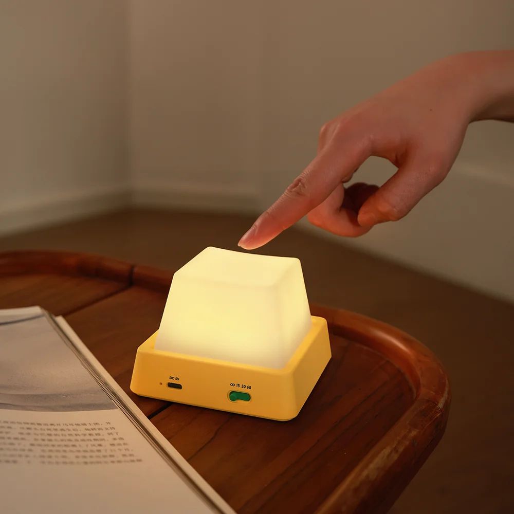 KeyboardStyle LED Night Light With Press Switch  Timer 3