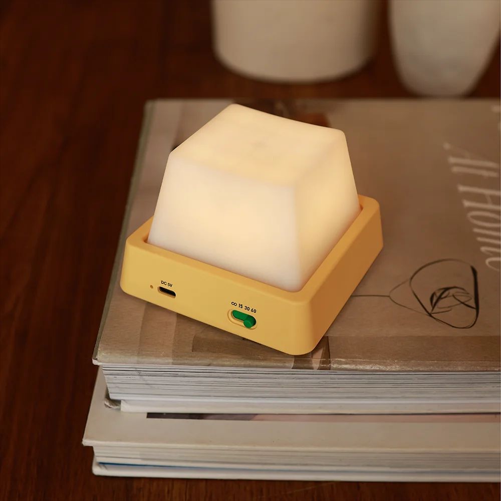 KeyboardStyle LED Night Light With Press Switch  Timer 4