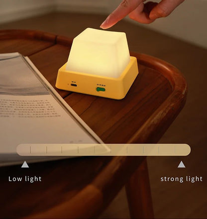 KeyboardStyle LED Night Light With Press Switch  Timer 16