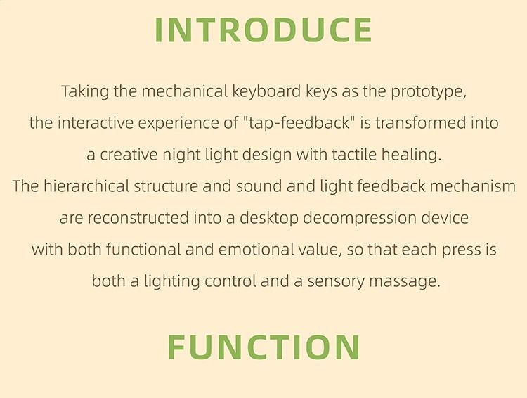 KeyboardStyle LED Night Light With Press Switch  Timer 8