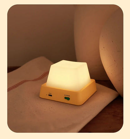 KeyboardStyle LED Night Light With Press Switch  Timer 10