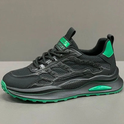 Breathable Mesh Mens Casual Running Shoes Summer Comfort Soft Bottom Fashion Sneakers Thick Sole Li 4