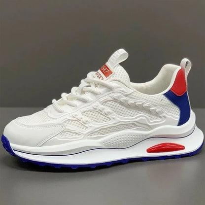 Breathable Mesh Mens Casual Running Shoes Summer Comfort Soft Bottom Fashion Sneakers Thick Sole Li 5