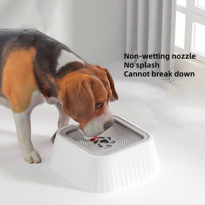 NonSlip SpillProof Pet Water Bowl Floating Design For Cats And Dogs 2