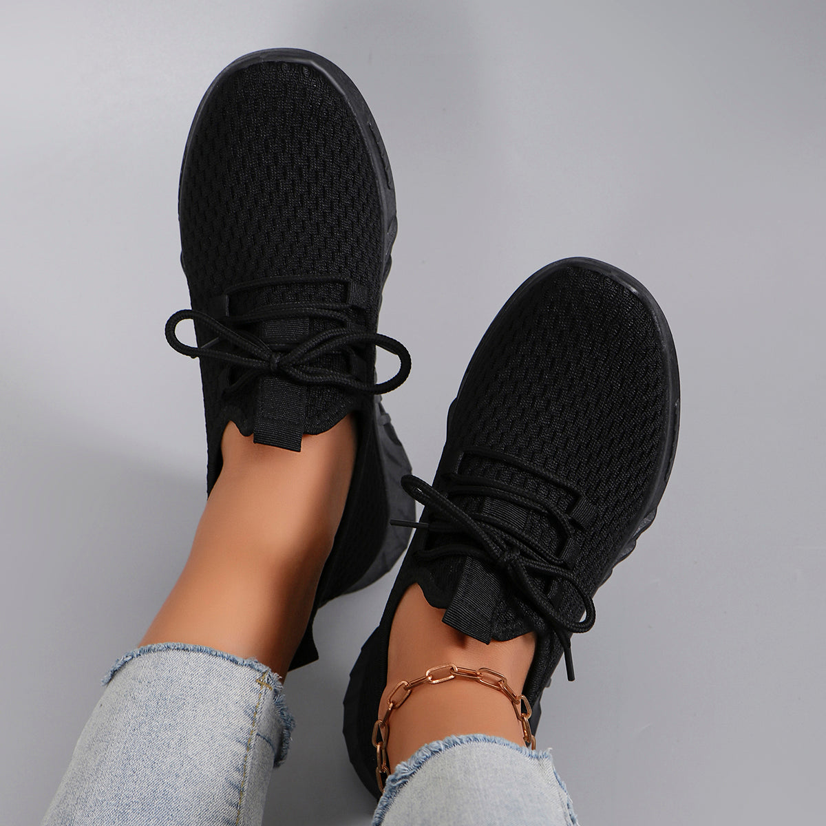 Breathable Mesh Flat Shoes For Women Casual Sneakers Summer Shoes Womens Shoes 1