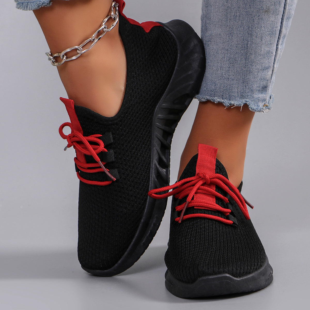 Breathable Mesh Flat Shoes For Women Casual Sneakers Summer Shoes Womens Shoes 4