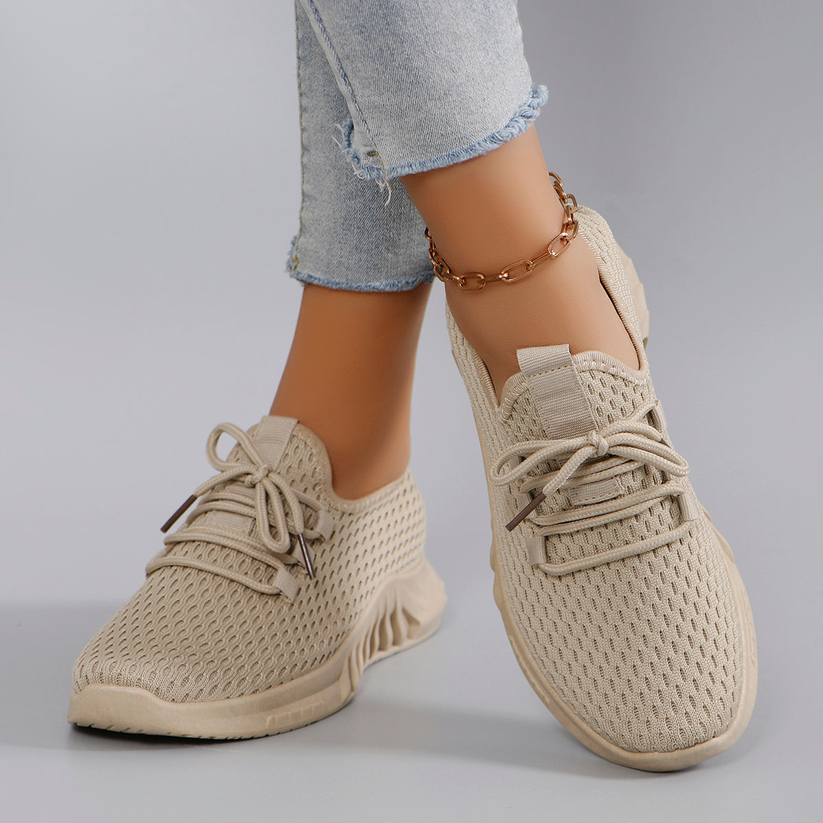 Breathable Mesh Flat Shoes For Women Casual Sneakers Summer Shoes Womens Shoes 7