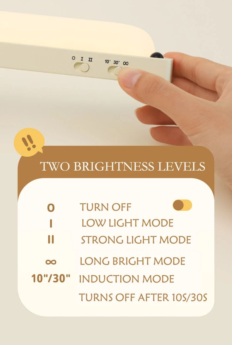 Rechargeable Motion Sensor LED Strip Light For Bedroom  Home Decor 9