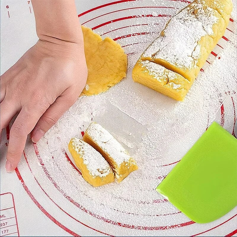 Dough Knife Plastic Cake Cream Spatula Butter Scraper For Baking Tools With Smooth Edge 5