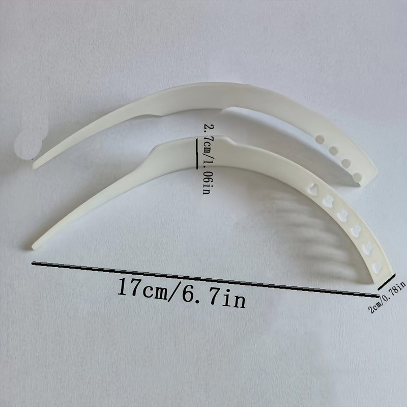 Adjustable Collar Support Brace Invisible Neckline Enhancer For Shirts  Suits Durable Plastic 2