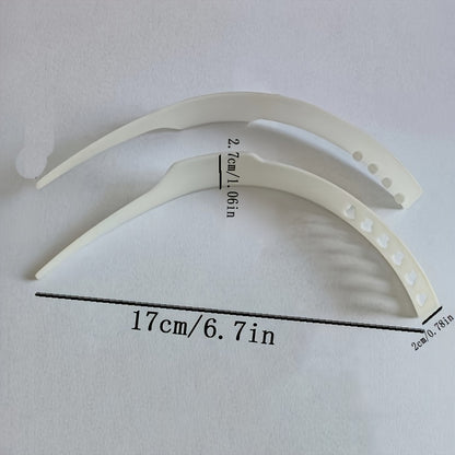 Adjustable Collar Support Brace Invisible Neckline Enhancer For Shirts  Suits Durable Plastic 2