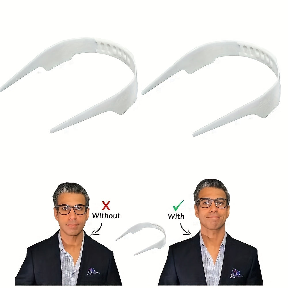 Adjustable Collar Support Brace Invisible Neckline Enhancer For Shirts  Suits Durable Plastic 5