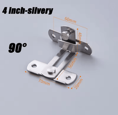 Sliding Barn Door Safety Latch 9