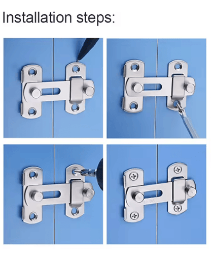 Sliding Barn Door Safety Latch 3