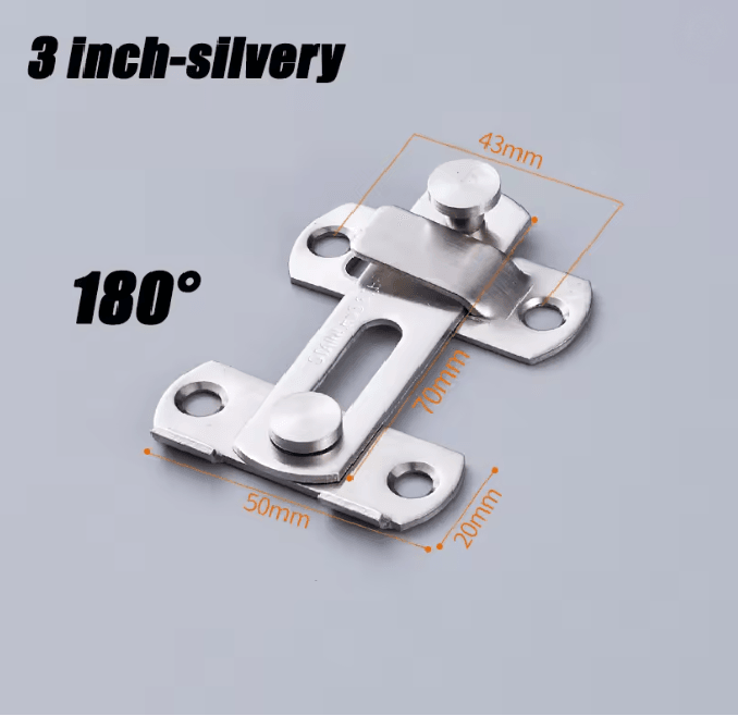 Sliding Barn Door Safety Latch 6