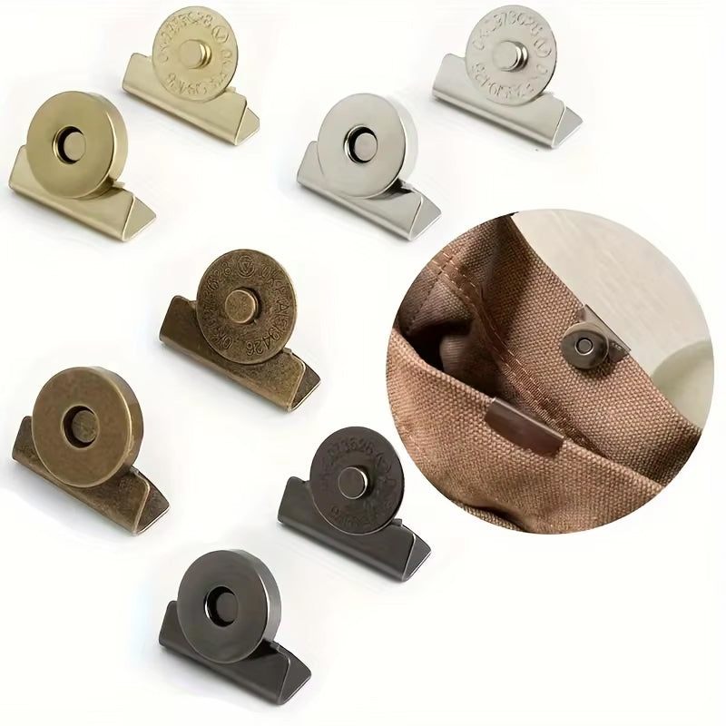 Hidden Button Snap for Bags, Magnetic Buckle Snap Accessories