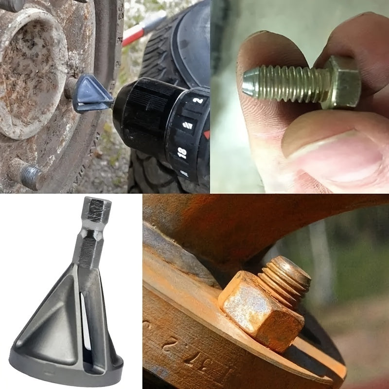 External Chamfering Tool, Chuck Drill Tool, Metal Deburring Tool, Grinding Angle Trimming, Suitable for Various Tasks