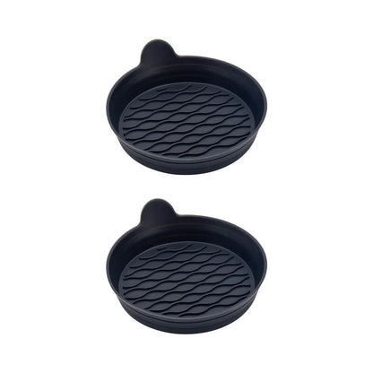 Silicone Car Coasters 2Pack  NonSlip Bling Cup Holder Inserts For Car Interior Accessories 7