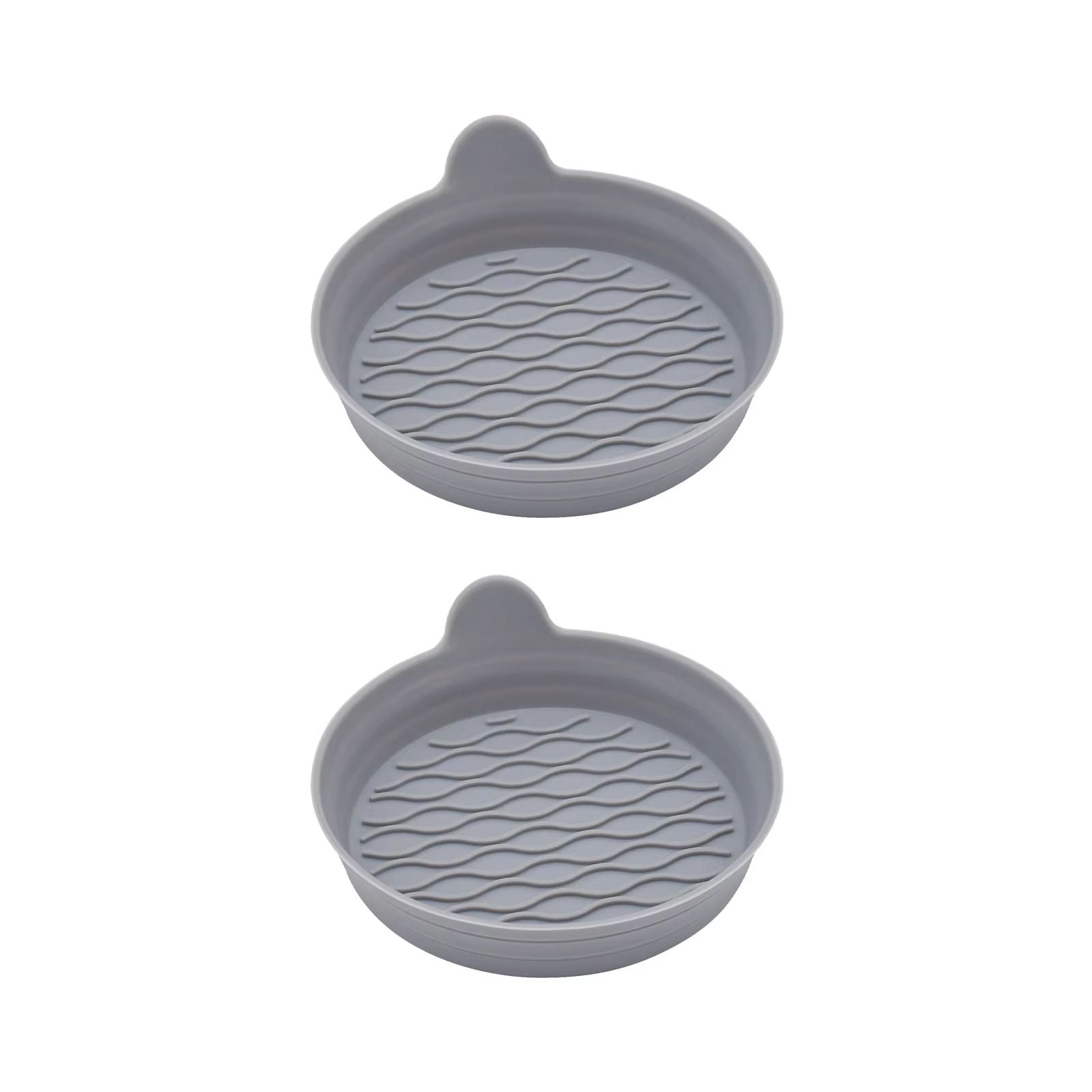 Silicone Car Coasters 2Pack  NonSlip Bling Cup Holder Inserts For Car Interior Accessories 8